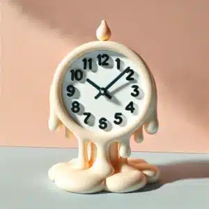 contrôle du temps en relation avec l’éjaculation, dans un style léger et cartoon. Elle apporte une touche fun à l'article tout en étant pertinente.